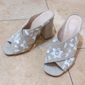 Marks & Spencers from London heeled sandals!